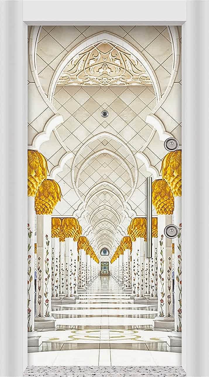 Beyaz Çelik Kapı