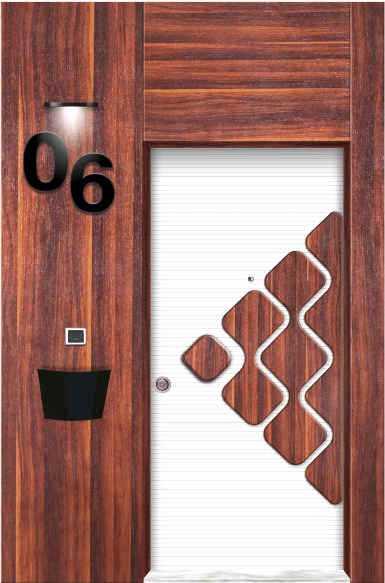 Bina Dış Çelik Kapı Modeli BRG-1205