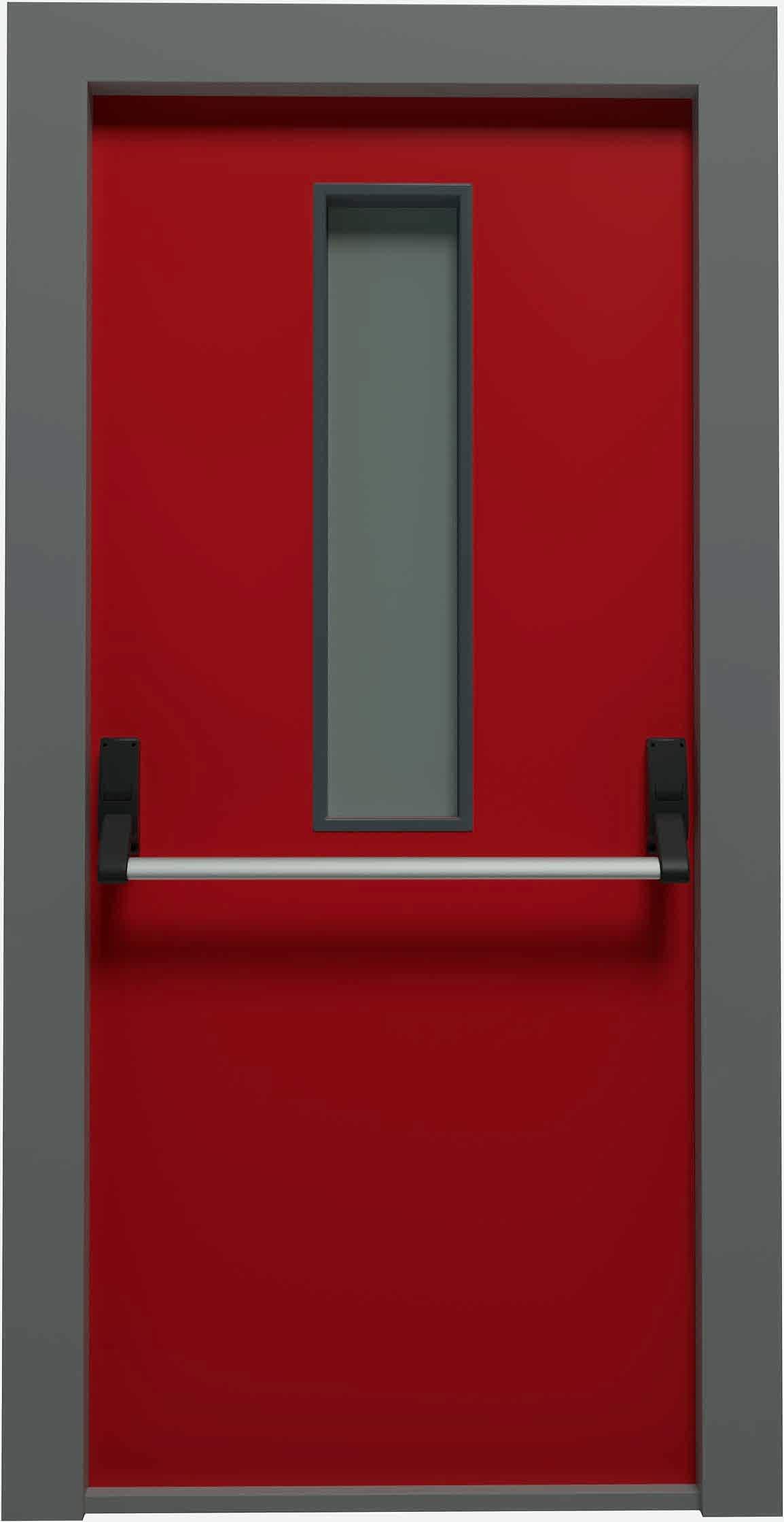 glass fire door-1