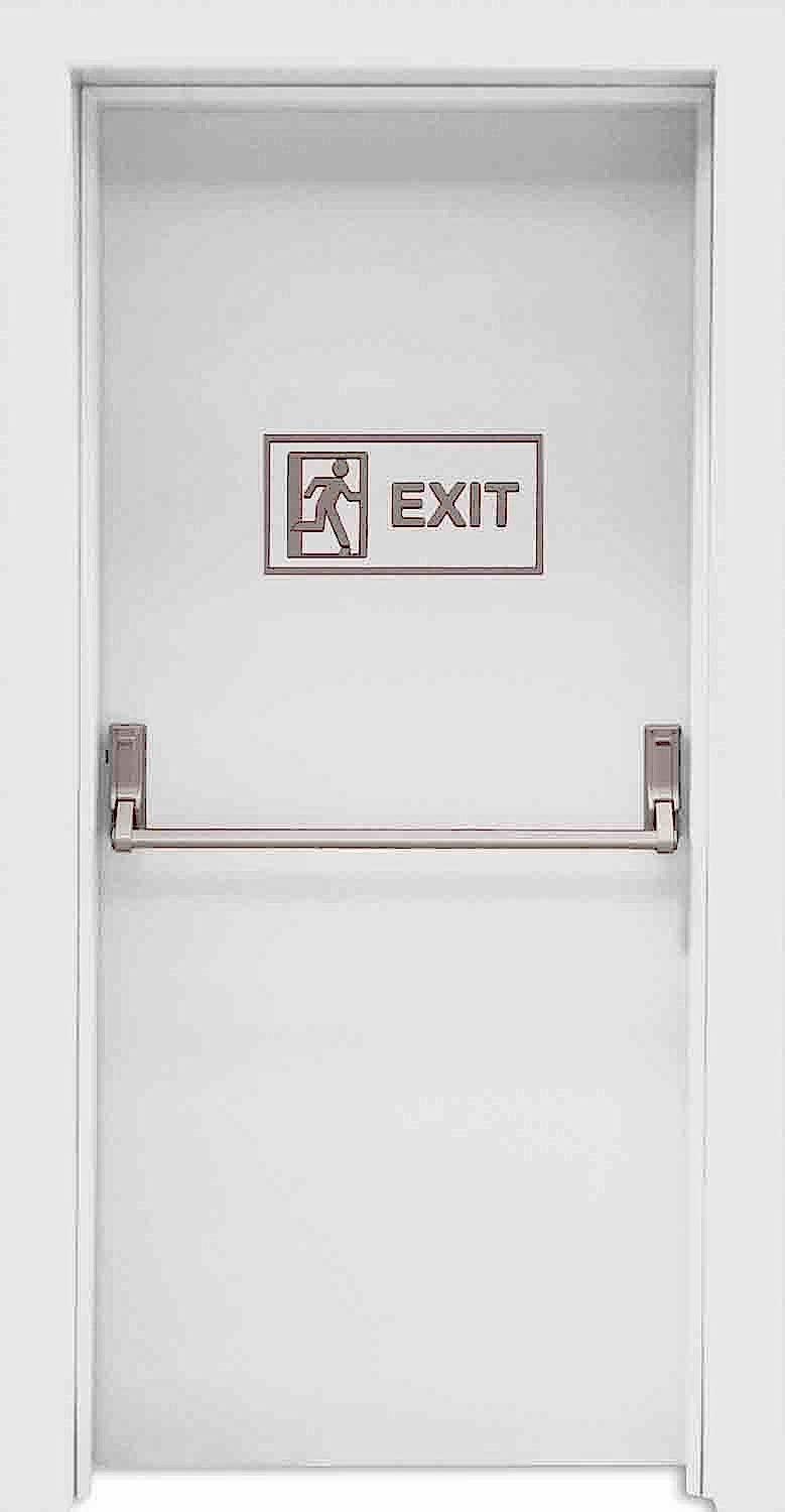 emergency exit door