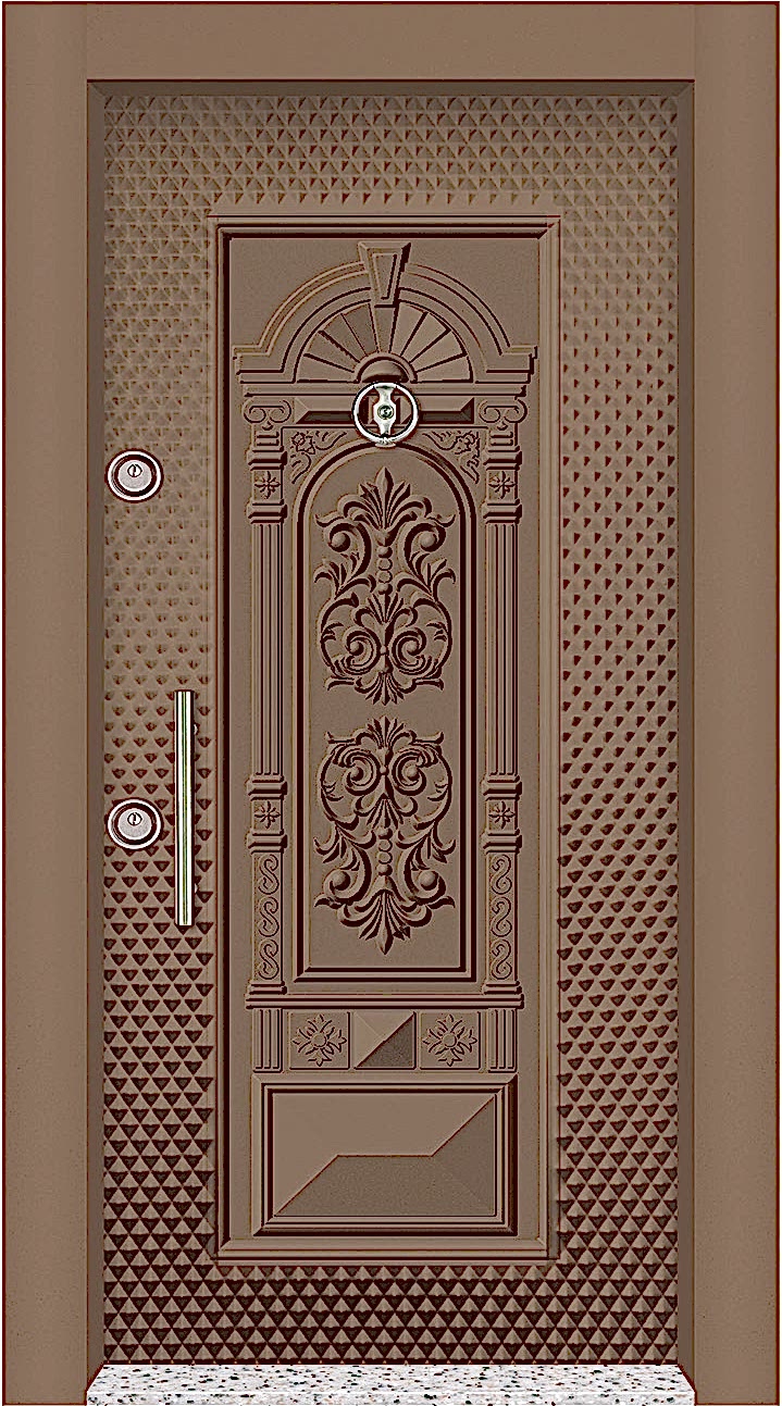 sac panel çelik kapı-BRG-1101
